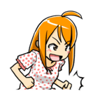 FineTrick みかんスタンプ（個別スタンプ：22）