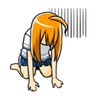 FineTrick みかんスタンプ（個別スタンプ：32）