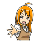 FineTrick みかんスタンプ（個別スタンプ：34）