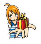 FineTrick みかんスタンプ（個別スタンプ：36）