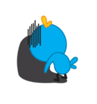 Mr. Blue Bird（個別スタンプ：13）