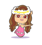ハワイだいすきアロハちゃん（個別スタンプ：22）