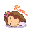 ハワイだいすきアロハちゃん（個別スタンプ：25）