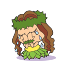 ハワイだいすきアロハちゃん（個別スタンプ：35）