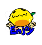 Hello！ Lemon man's every day！（個別スタンプ：3）