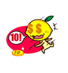 Hello！ Lemon man's every day！（個別スタンプ：34）