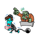 社畜ゾンビ（個別スタンプ：35）