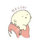 （・H・）女の子と中身（個別スタンプ：7）