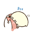 （・H・）女の子と中身（個別スタンプ：8）