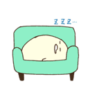 （・H・）女の子と中身（個別スタンプ：18）