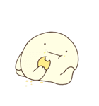 （・H・）女の子と中身（個別スタンプ：19）