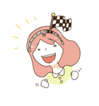（・H・）女の子と中身（個別スタンプ：30）