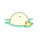 （・H・）女の子と中身（個別スタンプ：39）