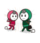 あっとちゃん＆まーくん（個別スタンプ：3）