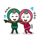 あっとちゃん＆まーくん（個別スタンプ：6）