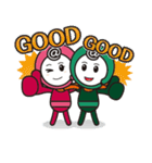 あっとちゃん＆まーくん（個別スタンプ：7）