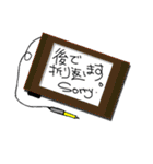 愛すべき海の生物とハンドシグナル（個別スタンプ：40）