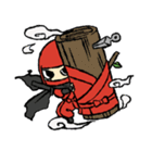 忍者べに丸（個別スタンプ：1）
