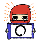 忍者べに丸（個別スタンプ：3）