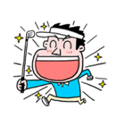 Enjoy golf サラリーマン編（個別スタンプ：1）