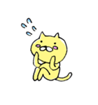 yellow cat（個別スタンプ：1）