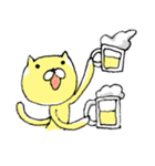 yellow cat（個別スタンプ：3）