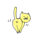 yellow cat（個別スタンプ：17）