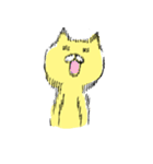 yellow cat（個別スタンプ：25）