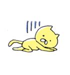 yellow cat（個別スタンプ：29）