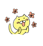 yellow cat（個別スタンプ：33）