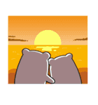 たれ眉BEARのかわいい生活（個別スタンプ：14）