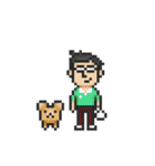 PixelArt（ドット絵）さざなみ係長（個別スタンプ：30）