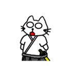 猫の武士『ねこべえ』（個別スタンプ：9）