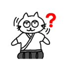 猫の武士『ねこべえ』（個別スタンプ：10）