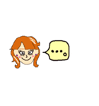 女のうら・おもて（個別スタンプ：28）