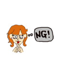 女のうら・おもて（個別スタンプ：31）