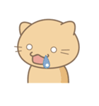 野良猫フウの日常生活（個別スタンプ：4）
