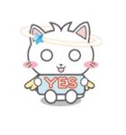 Angel Cat ★ 天使猫（個別スタンプ：1）