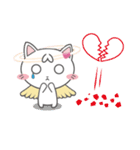 Angel Cat ★ 天使猫（個別スタンプ：14）