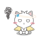 Angel Cat ★ 天使猫（個別スタンプ：21）