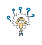 Dr.Einstein is struggling in his lab（個別スタンプ：6）