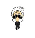 Dr.Einstein is struggling in his lab（個別スタンプ：12）