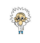 Dr.Einstein is struggling in his lab（個別スタンプ：15）