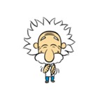 Dr.Einstein is struggling in his lab（個別スタンプ：30）