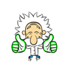 Dr.Einstein is struggling in his lab（個別スタンプ：38）