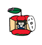 りんごのベレー帽 あっぷるちゃん（個別スタンプ：1）