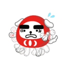 だるまいぬ（個別スタンプ：12）