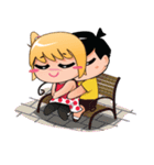 LOVE STORY - PILLOW AND BLANKET（個別スタンプ：9）