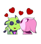 SPOTI AND PATCH IN LOVE（個別スタンプ：21）