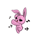 YASAGUREウサギ（個別スタンプ：21）